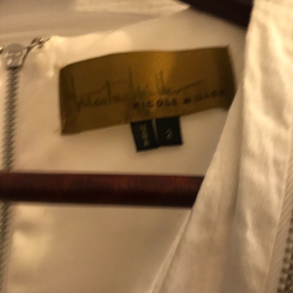 COPY - Nicole Miller off white dress - Picture 3 of 4